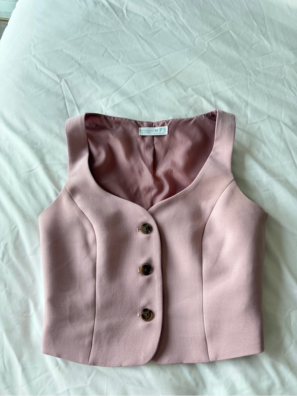 Primark Mauve Pink Lined Vest